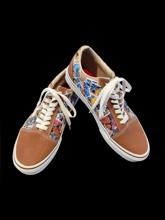 Vans Other - Vans x Disney Old Skool Scrapbook Sneakers Disney 100 Brown Suede Canvas